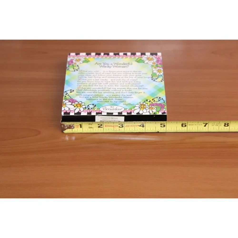 Wacky Woman Tabletop Plaque #A48